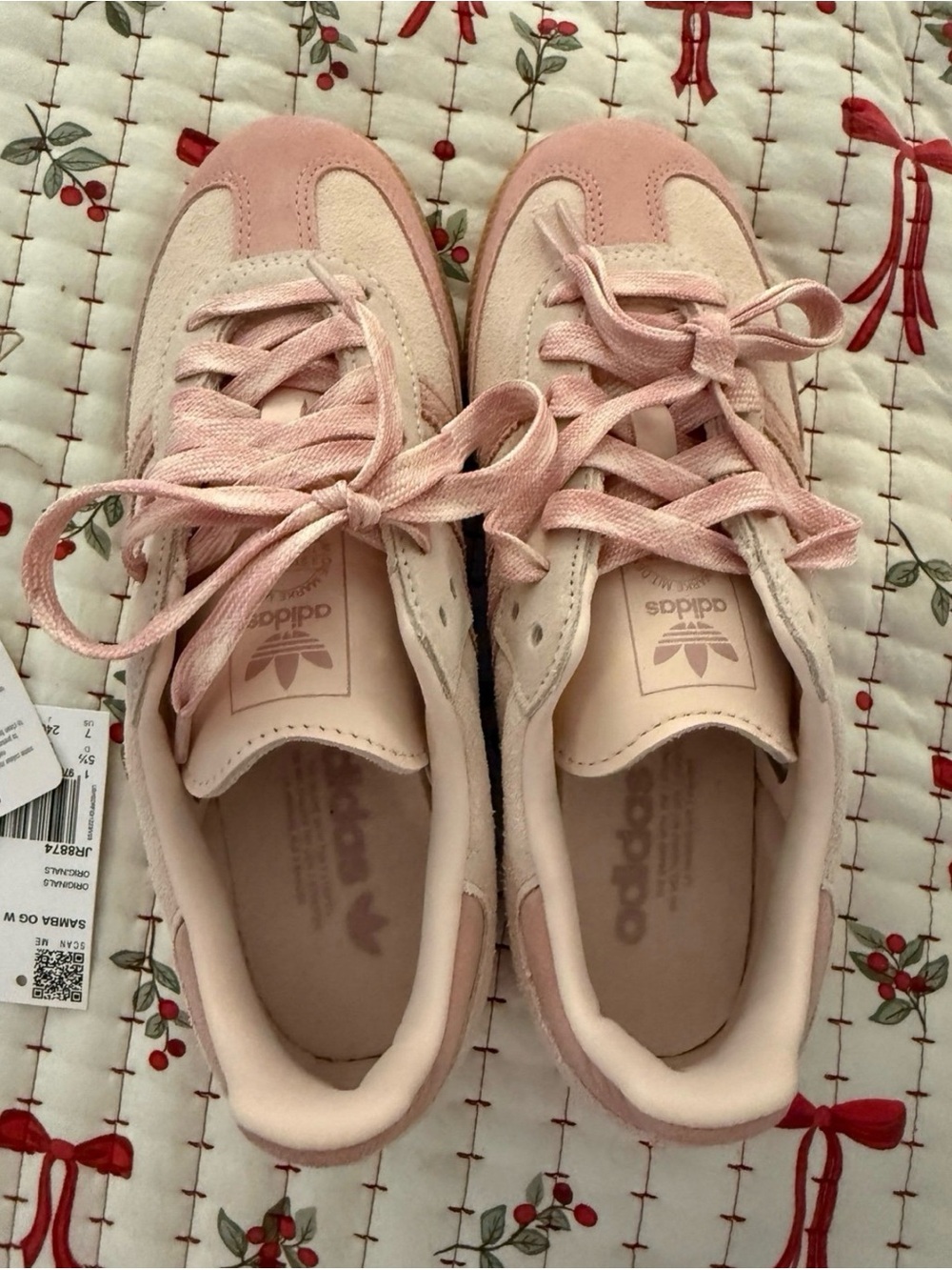 Adidas Originals Samba OG Women’s Sneakers in Pink - Picture 2 of 11